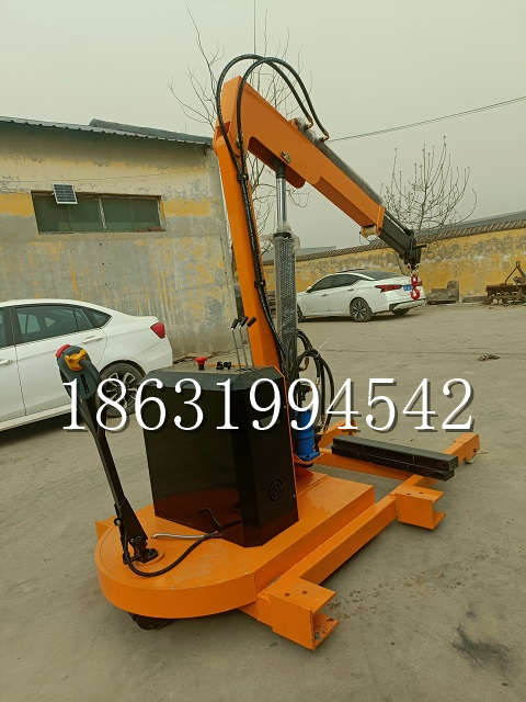 洪洞县自卸车厢随车吊 自制轮式四不像起重机 四驱平板吊 5吨 贵盛